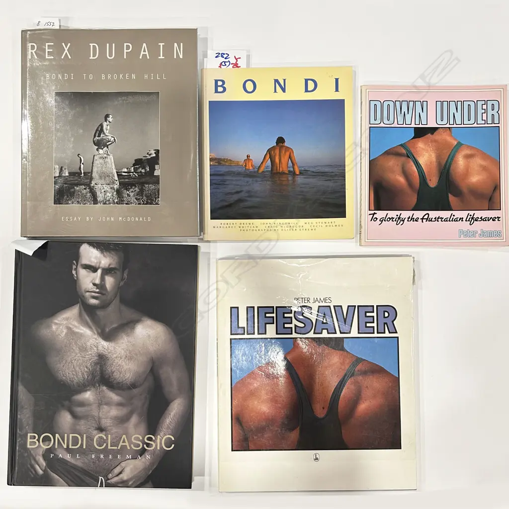 FIVE VOLUMES OF AUSTRALIAN MALE BEACH SCENE PHOTOGRAPHY Image 1++